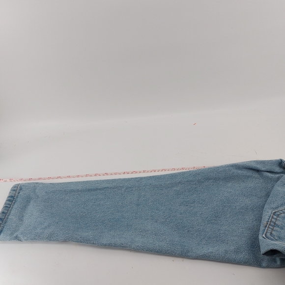 Merci Denim High-Waist Loose Fit Taper Leg Jeans Size 28 - Picture 9 of 10